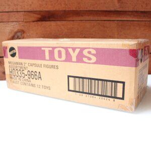 Mattel MegaMan 2" Capsule Figures Assortment Case (Sealed Box of 12) Collectible